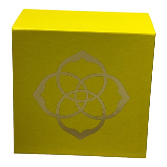 Kendra Scott Gift Bag and Gift Box Set Yellow and Gold Logo - Picture 7 of 10